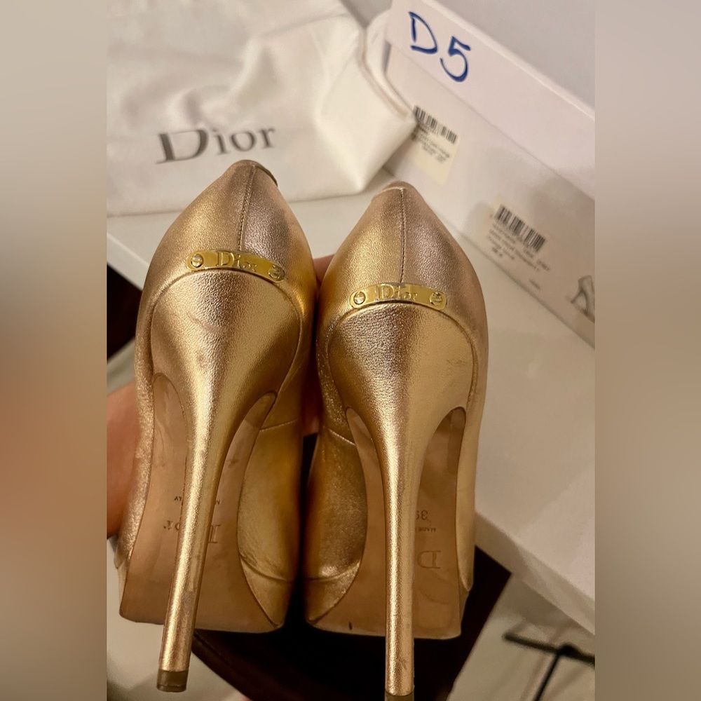 MISS DIOR Escarpin 11 Orange foncé